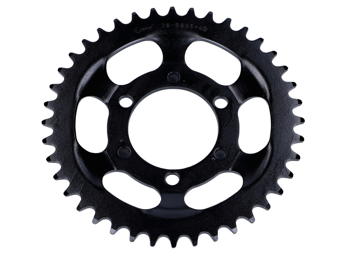Couronne Esjot 40 dents 3 trous noir pour Zündapp ZX 25, ZL ZE 40,