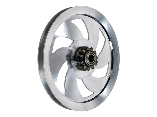 Poulie Elipse avec pignon 11Z aluminium pour Peugeot 103