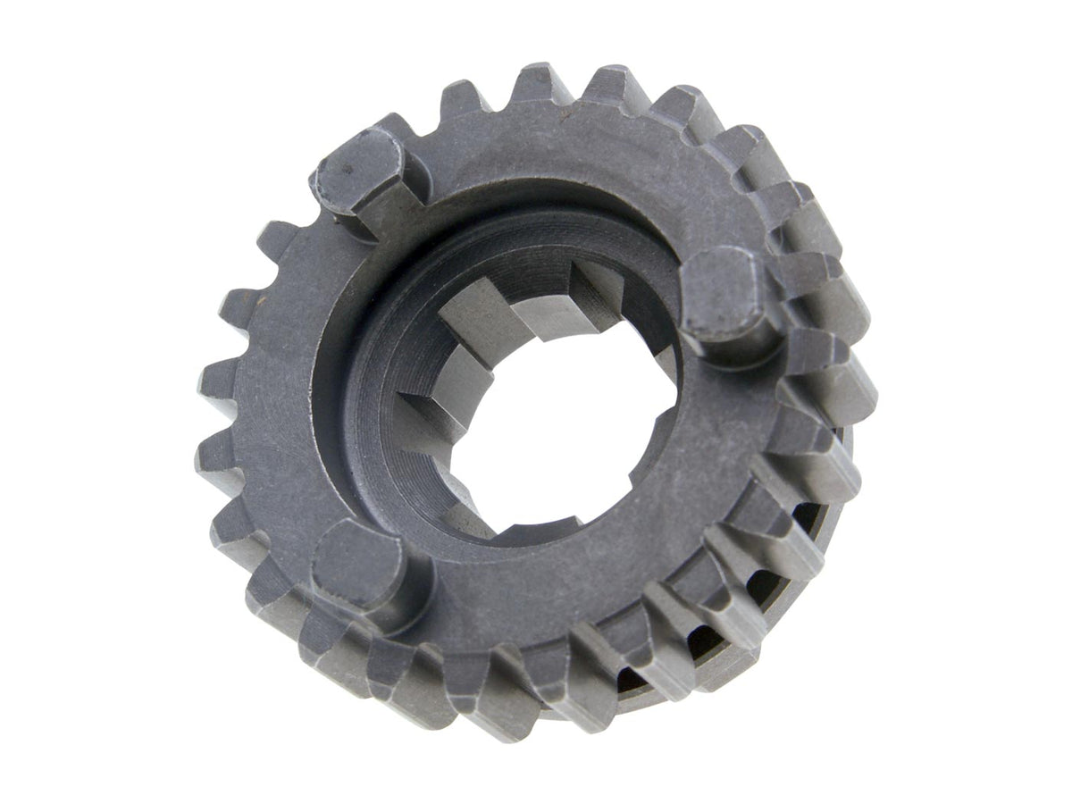 Pignon dÃÂ´arbre secondaire 6Ã¨me vitesse OEM 24 dents pour Minarelli AM6 1. gÃ©nÃ©ration