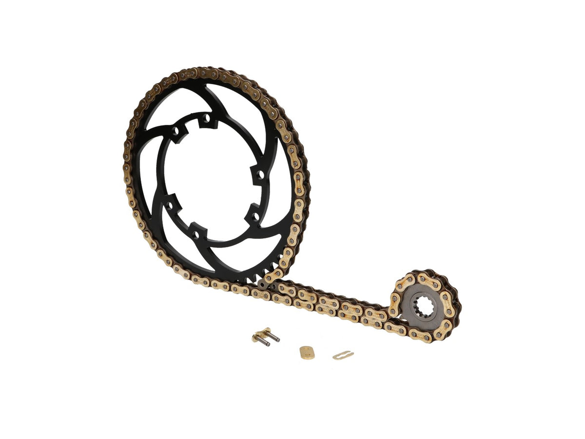 Kit chaÃ®ne Premium 12/52 dents pour Gas Gas EC 50 Rookie