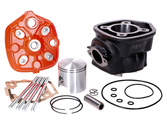 Kit cylindre Big Bore MVT Iron Max 90ccm 45mm axe 13mm pour Piaggio/Derbi D50B0