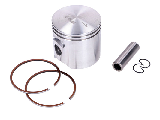 Jeu de pistons MVT 48,44mm 75ccm pour Piaggio / Derbi moteur D50B
