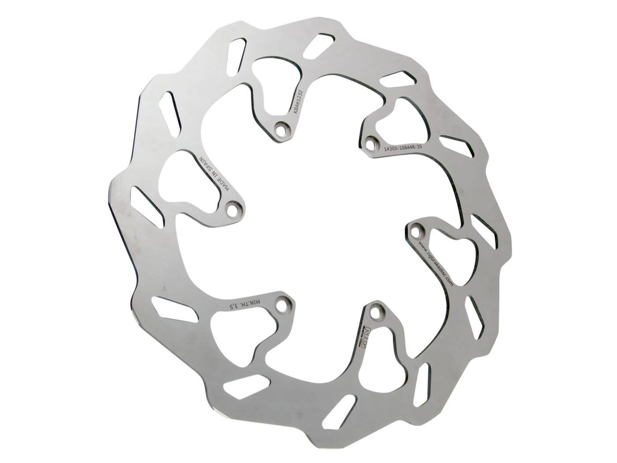 Disque de frein NG Wavy pour Supermoto Ã  gÃ¢chette gÃ©nÃ©rique avant
