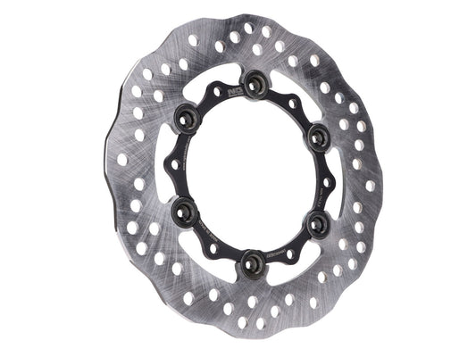 Disque de frein NG Wavy flottant pour Derbi GP1, Vespa GTS, Liberty, Gilera Runner