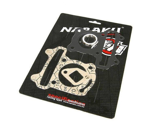 Joints de cylindre Naraku 50ccm pour 139QMB/QMA, Kymco, Peugeot 4T = NK100.27.2