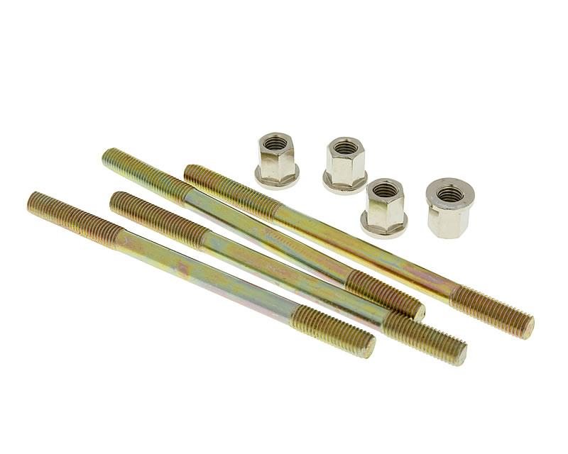 Goujons de cylindre Naraku avec Ã©crous M7x110mm - 4 piÃ¨ces