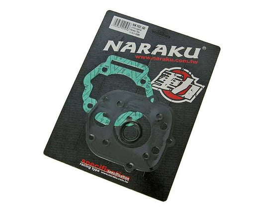 Joints de cylindre Naraku 70ccm pour moteur Piaggio / Derbi D50B