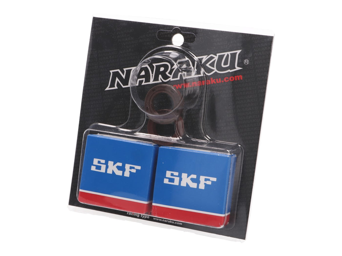 Kit roulements de vilebrequin Naraku SKF cage mÃ©tallique pour Piaggio