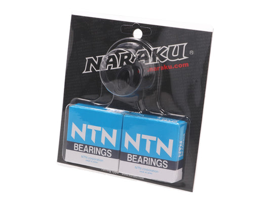 Kit roulements de vilebrequin Naraku HD Heavy Duty pour Peugeot 100ccm 2T