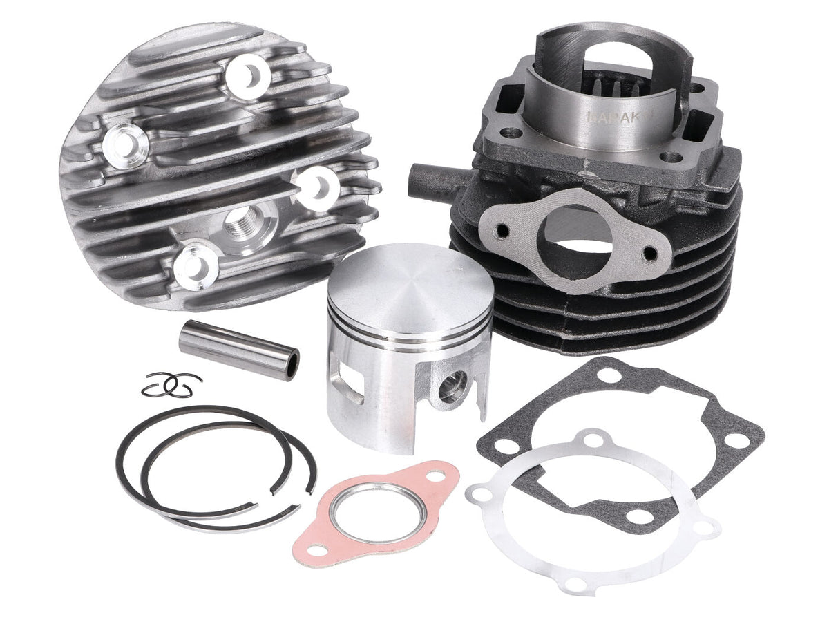 Kit cylindre Naraku 102ccm 55mm avec culasse pour Vespa V50, Special, PK, Ape