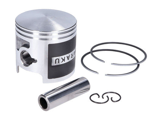 Piston complet Naraku 70ccm pour Derbi Senda GPR, Gilera GSM SMT RCR Zulu EBE, EBS