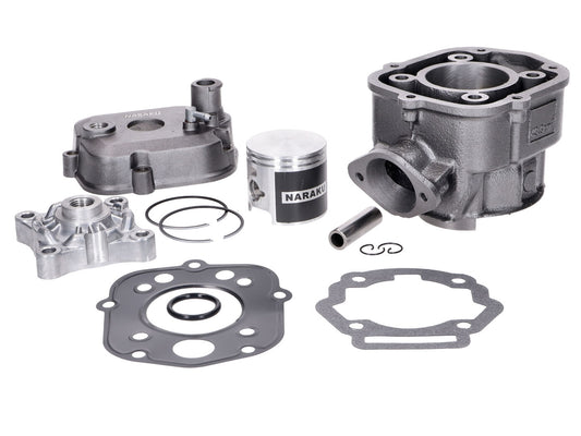 Kit cylindre Naraku 70ccm V.2 inclus culasse pour Piaggio / Derbi D50B Euro4