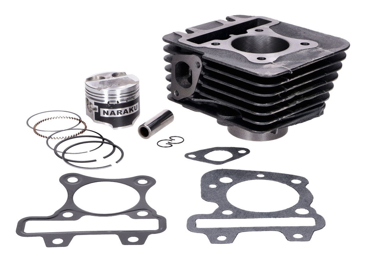 Kit cylindre Naraku V.2 79ccm pour Piaggio 50ccm 4 temps 4 soupapes