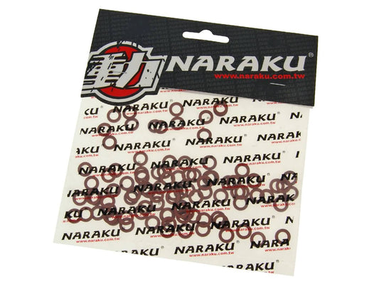Joint rondelle en fibre Naraku 5x9x1mm 100 piÃ¨ces
