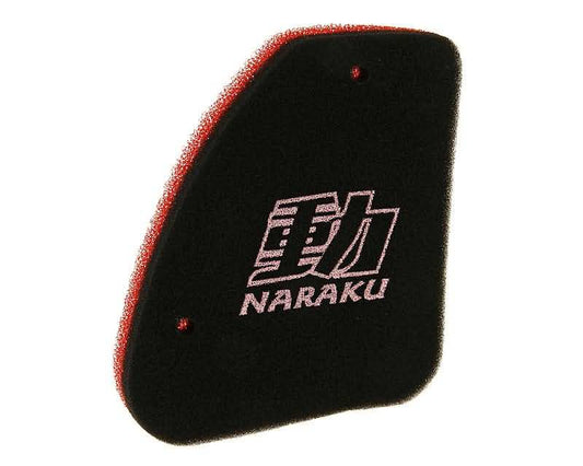 Mousse de boite Ã  air Naraku Double Layer pour Peugeot vertical