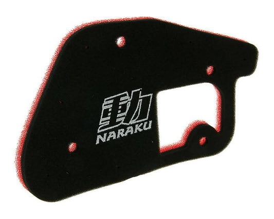 Mousse de boite Ã  air Naraku double couche pour Yamaha BWs, MBK Booster