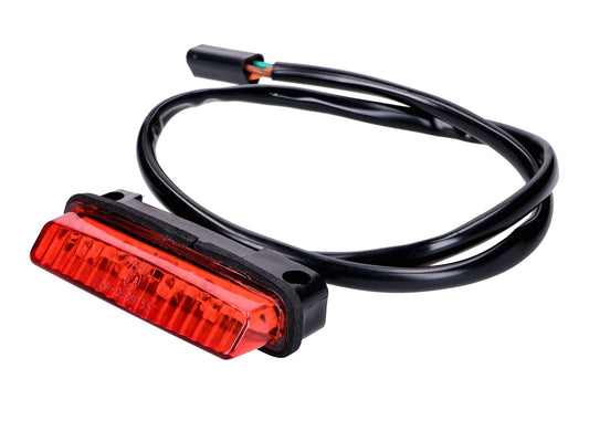Feu arrière Naraku rouge LED avec prise combinée pour Beta RR 50 E3 / E4 2015-2020