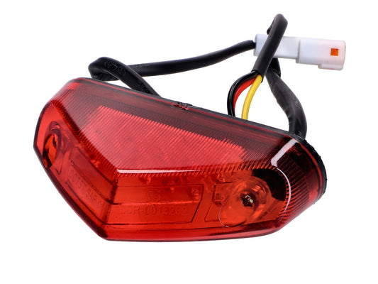 Feu arrière Naraku rouge LED avec prise combinée pour Beta RR 50 E5 2021-
