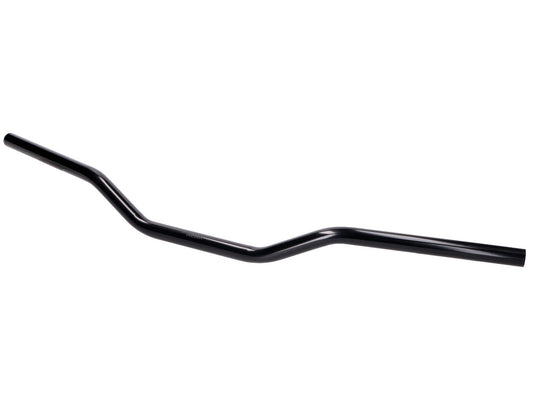 Guidon Enduro / Supermotard Naraku acier laqué noir pour Derbi Senda 11-17, RCR, SMT