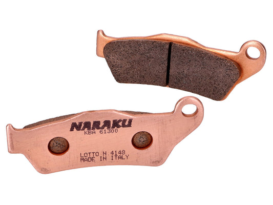 Plaquettes de frein Naraku synthétique pour MBK Skyliner, Yamaha Majesty, Piaggio X9, Gilera Nexus, GP800, Suzuki UH Burgman 125, 150