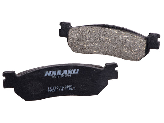 Plaquettes de frein Naraku organique pour MBK City Line, Skyliner, Yamaha Majesty