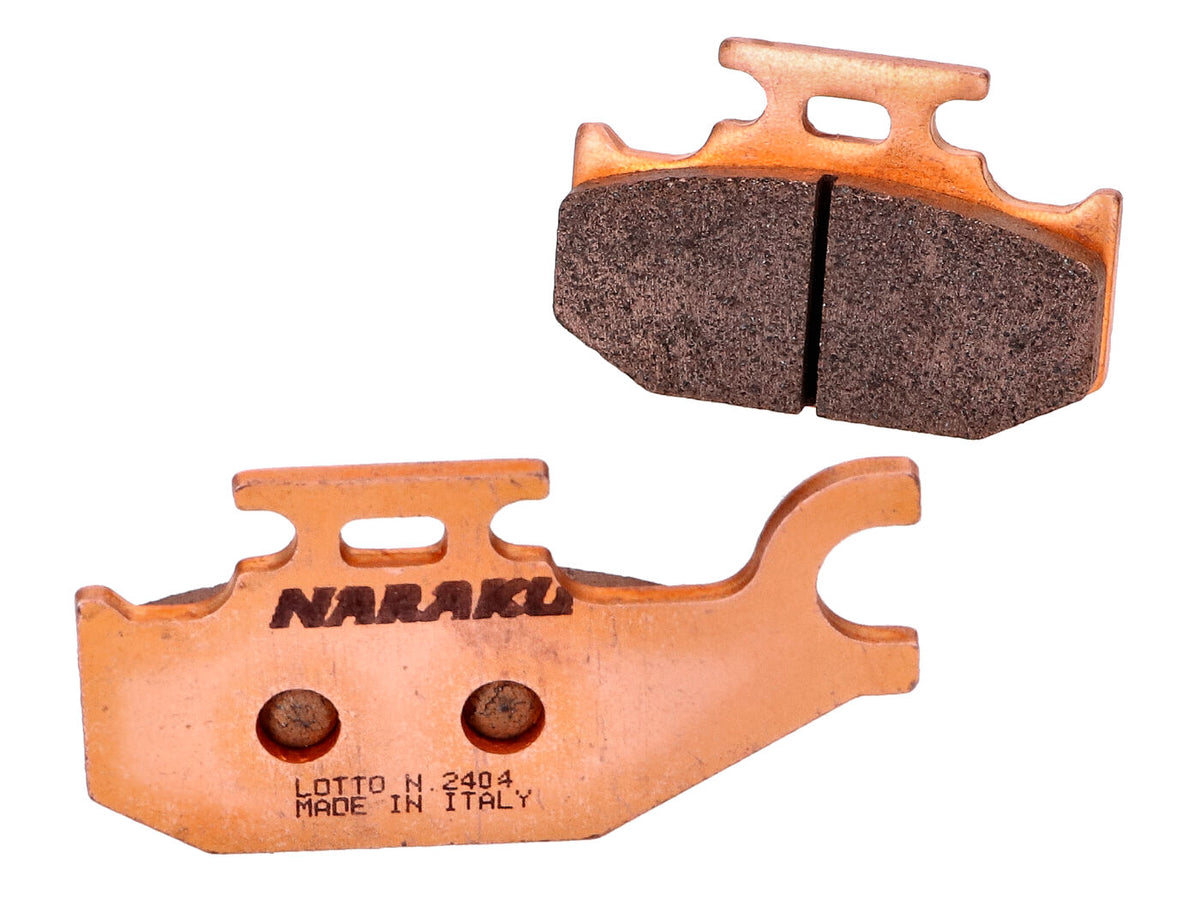Plaquettes de frein Naraku synthétique pour Yamaha 660 YXR FAR/FAS Rhino (4x4), 700 YFM Raptor, 700 YFM RY