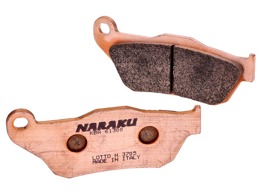 Plaquettes de frein Naraku synthétique pour MBK Skycruiser 125i, Yamaha X-Max 125i, 250i