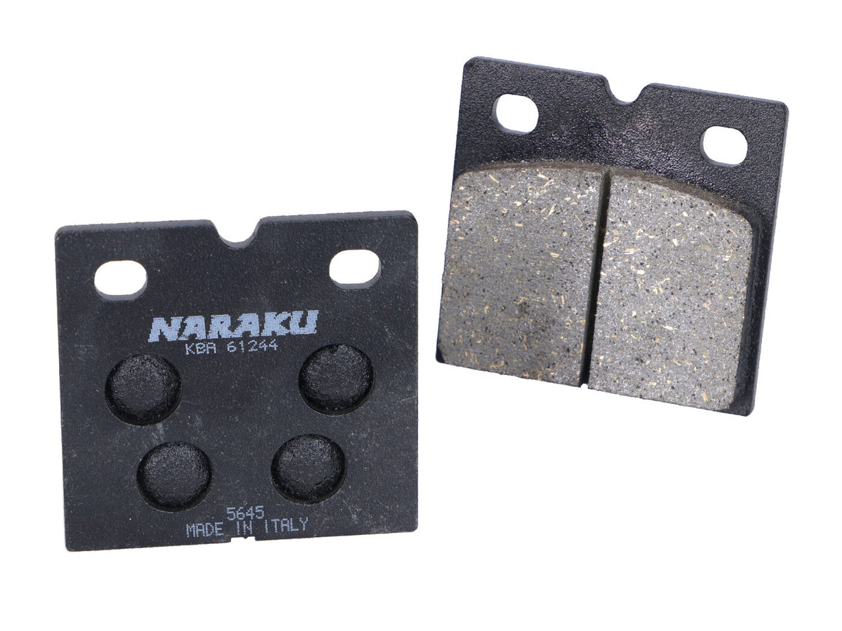 Plaquettes de frein Naraku organiques pour MZ ETZ 250, TS 250, BMW R