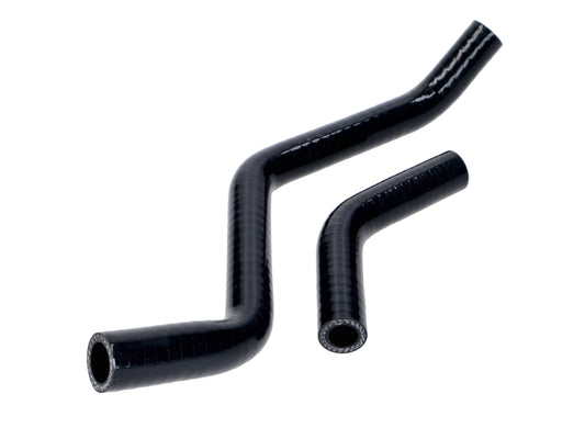 Jeu de tuyaux de radiateur Naraku en silicone noir pour Derbi Senda à partir de 2006