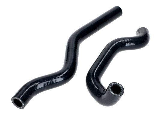 Jeu de flexibles de radiateur Naraku en silicone noir pour Rieju MRT, Sherco, Beta AM6 Euro3, Euro4