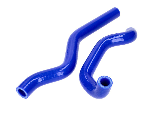 Jeu de flexibles de radiateur Naraku en silicone bleu pour Rieju MRT, Beta, Sherco