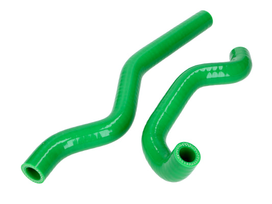 Jeu de flexibles de radiateur Naraku en silicone vert pour Rieju MRT, Sherco, Beta AM6 Euro3, Euro4