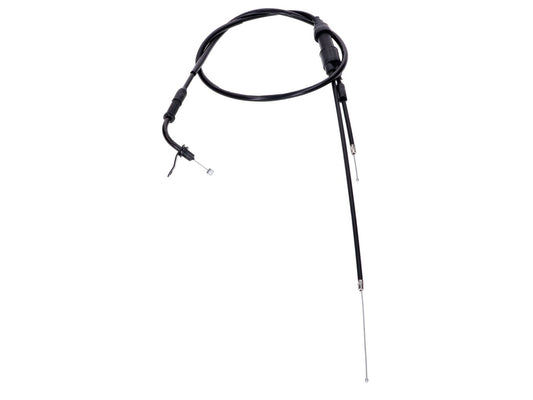 Câble de gaz Naraku PTFE pour Rieju RR, Spike 03-04 Euro 1 (protections de fourche noires)