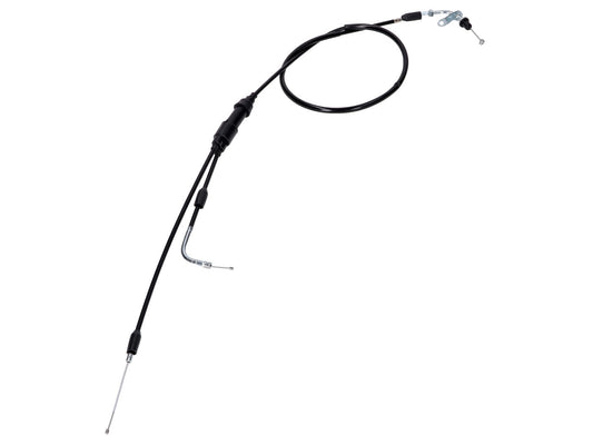 Câble de gaz Naraku PTFE pour Rieju RRX, Spike-X, MRT, MRX 05-, SMX 05- (avec pompe à huile Pricol)