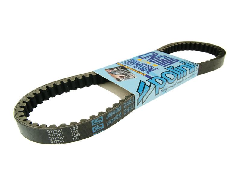 Courroie Polini Speed Belt type 724mm pour Piaggio court, Honda, Peugeot