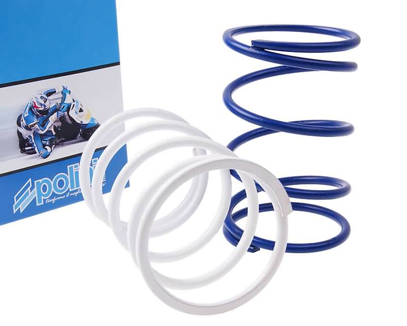 Ressorts de poussée Polini set de 2 7%, 15% pour GY6, Kymco, Honda