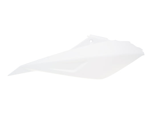 Couverture gauche OEM blanc pour Derbi Senda DRD Pro