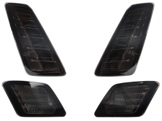 Clignotants avant arrière Power1 LED teinté pour Vespa GT, GTS 125-300ccm Keyless 2022-