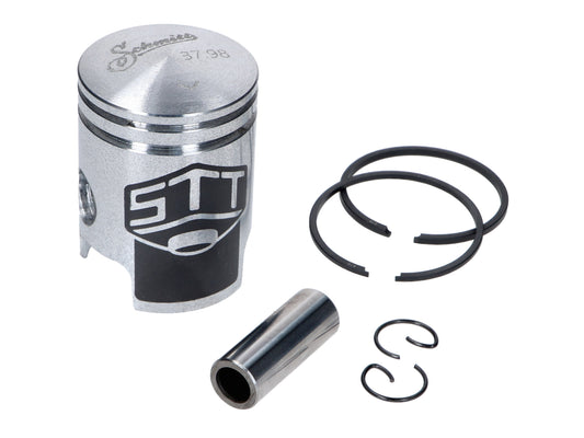 Jeu de pistons Schmitt 38mm version cyclomoteur pour Sachs 504, 505, Hercules Prima
