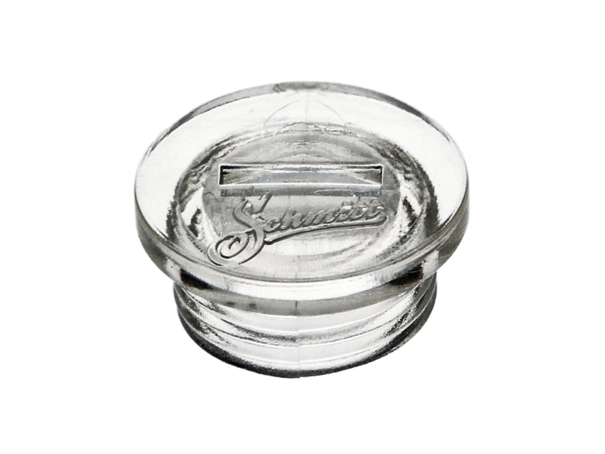 Vis de fermeture / vis de vidange Schmitt transparente M14x1 pour cyclomoteur / mobylette