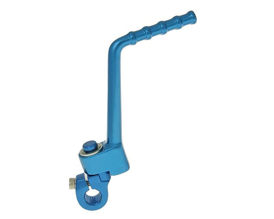 Kick de dÃ©marrage aluminium bleu pour Derbi EBE, D50B0