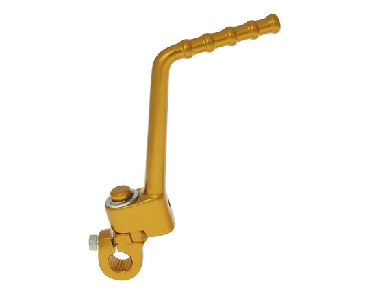 Kick de dÃ©marrage aluminium orange pour Derbi EBE, D50B0