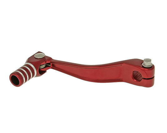 SÃ©lecteur de vitesse en aluminium rouge pour moteur Piaggio / Derbi D50B0, EBE Off-Road, SM