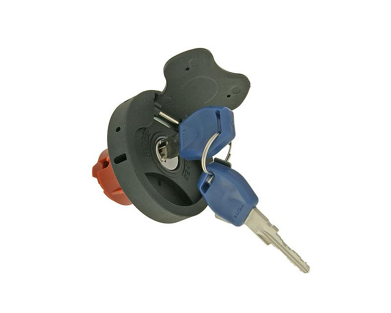 Bouchon de rÃ©servoir verrouillable pour Derbi, Gilera, Piaggio, Rieju