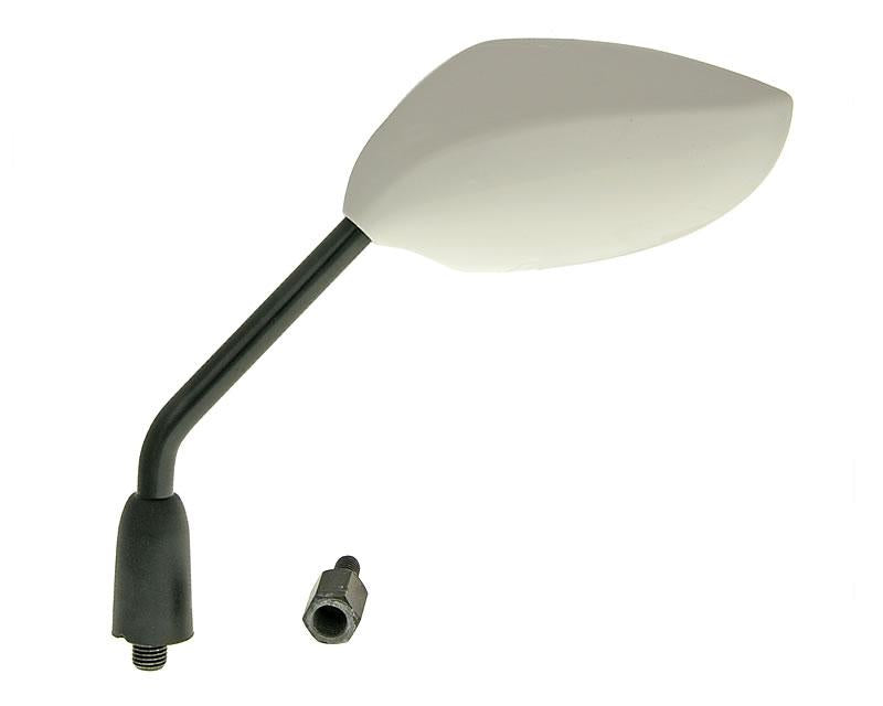 RÃ©troviseur Sport gauche M8 / M10 ovale blanc