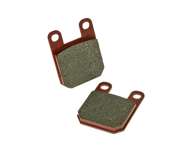 Plaquettes de frein bio pour Derbi Gilera Italjet Peugeot =  NK430.34