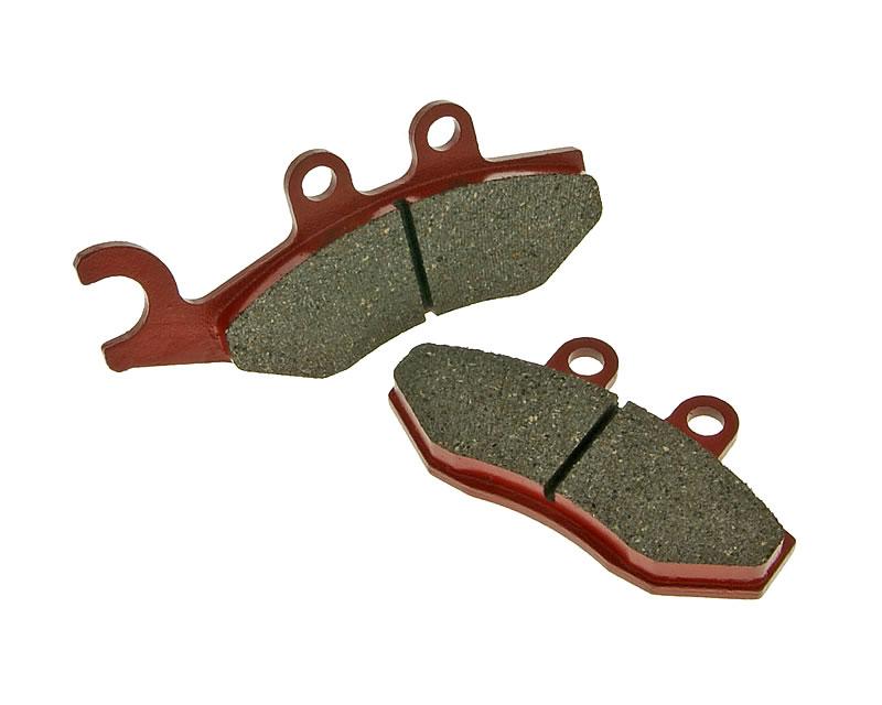 Plaquettes de frein bio pour Aprilia, Derbi, Gilera, Piaggio, Vespa = NK430.10