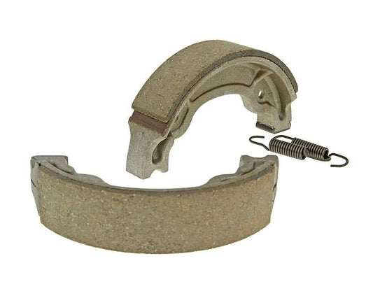 MÃ¢choires de frein 130x28mm pour frein Ã  tambour pour Aprilia Scarabeo 100 2T, MBK Booster 100, Yamaha Aerox 100