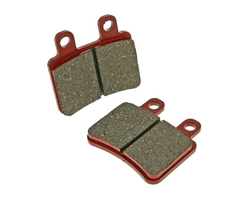 Plaquettes de frein bio pour Italjet Jet-Set, Peugeot Elystar, Yamaha DT = NK430.54