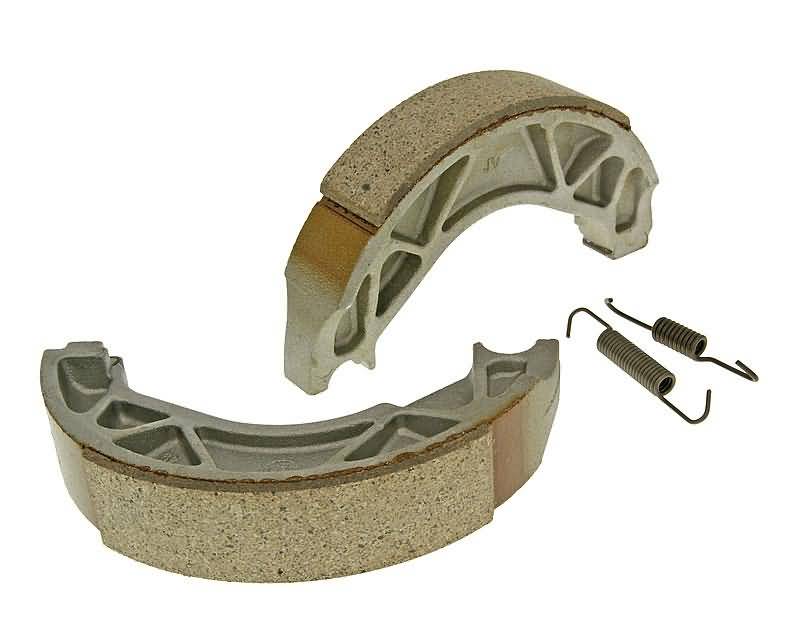 MÃ¢choires de frein 150x28mm pour frein Ã  tambour pour MBK Flame, Yamaha Cygnus